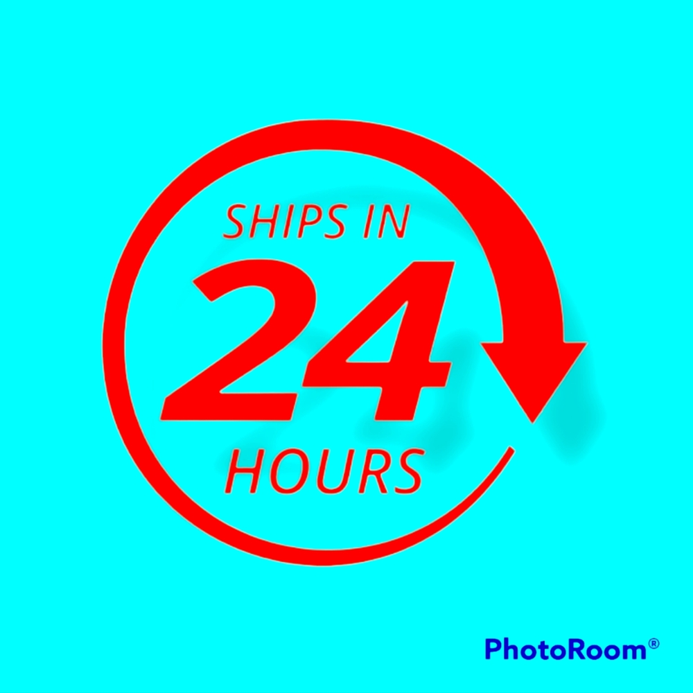 I pack same day, and ship within 24 hours of ordering! 💪